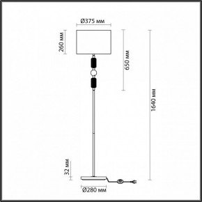 Торшер Odeon Light Candy 4861/1F в Верхней Пышме - verhnyaya-pyshma.mebel24.online | фото 5