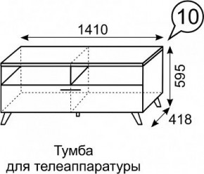Тумба для ТВ София 10 в Верхней Пышме - verhnyaya-pyshma.mebel24.online | фото 3