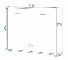 Тумба Домино ПУ-60-4 в Верхней Пышме - verhnyaya-pyshma.mebel24.online | фото 2