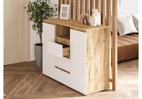 Тумба комбинированная Элла КМ 01 в Верхней Пышме - verhnyaya-pyshma.mebel24.online | фото 4