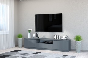 Тумба под ТВ "Хилтон" (Графит) в Верхней Пышме - verhnyaya-pyshma.mebel24.online | фото