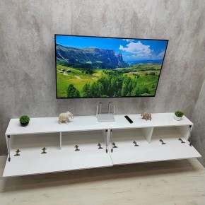 Тумба подвесная под ТВ LINES MTV4-MA 1150 Белый матовый (Белый-M 10.1.2) в Верхней Пышме - verhnyaya-pyshma.mebel24.online | фото 11