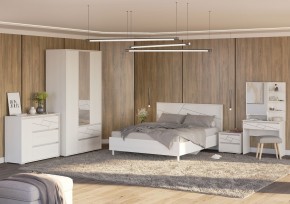 АДЕЛИНА Тумба прикроватная (белый рамух) в Верхней Пышме - verhnyaya-pyshma.mebel24.online | фото 3