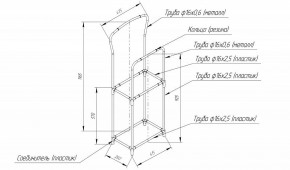 Вешалка для костюма SHT-SUR3 в Верхней Пышме - verhnyaya-pyshma.mebel24.online | фото 6