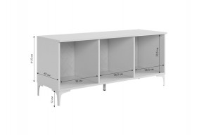 ЗЕФИР Гостиная К2 (белое дерево/черный муар) в Верхней Пышме - verhnyaya-pyshma.mebel24.online | фото 5