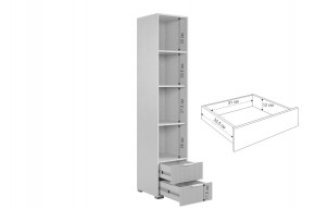 ЗЕФИР Гостиная К2 (белое дерево/черный муар) в Верхней Пышме - verhnyaya-pyshma.mebel24.online | фото 7