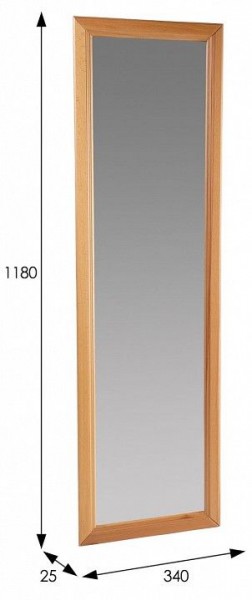 Зеркало настенное Селена в Верхней Пышме - verhnyaya-pyshma.mebel24.online | фото 3